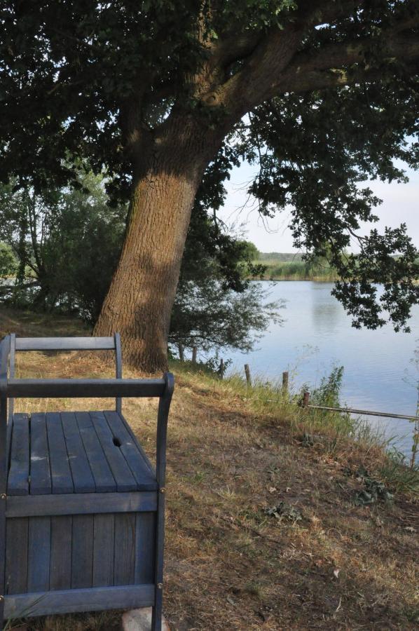 Pension "Seeblick" Am Stelzenhaus Dornburg  エクステリア 写真
